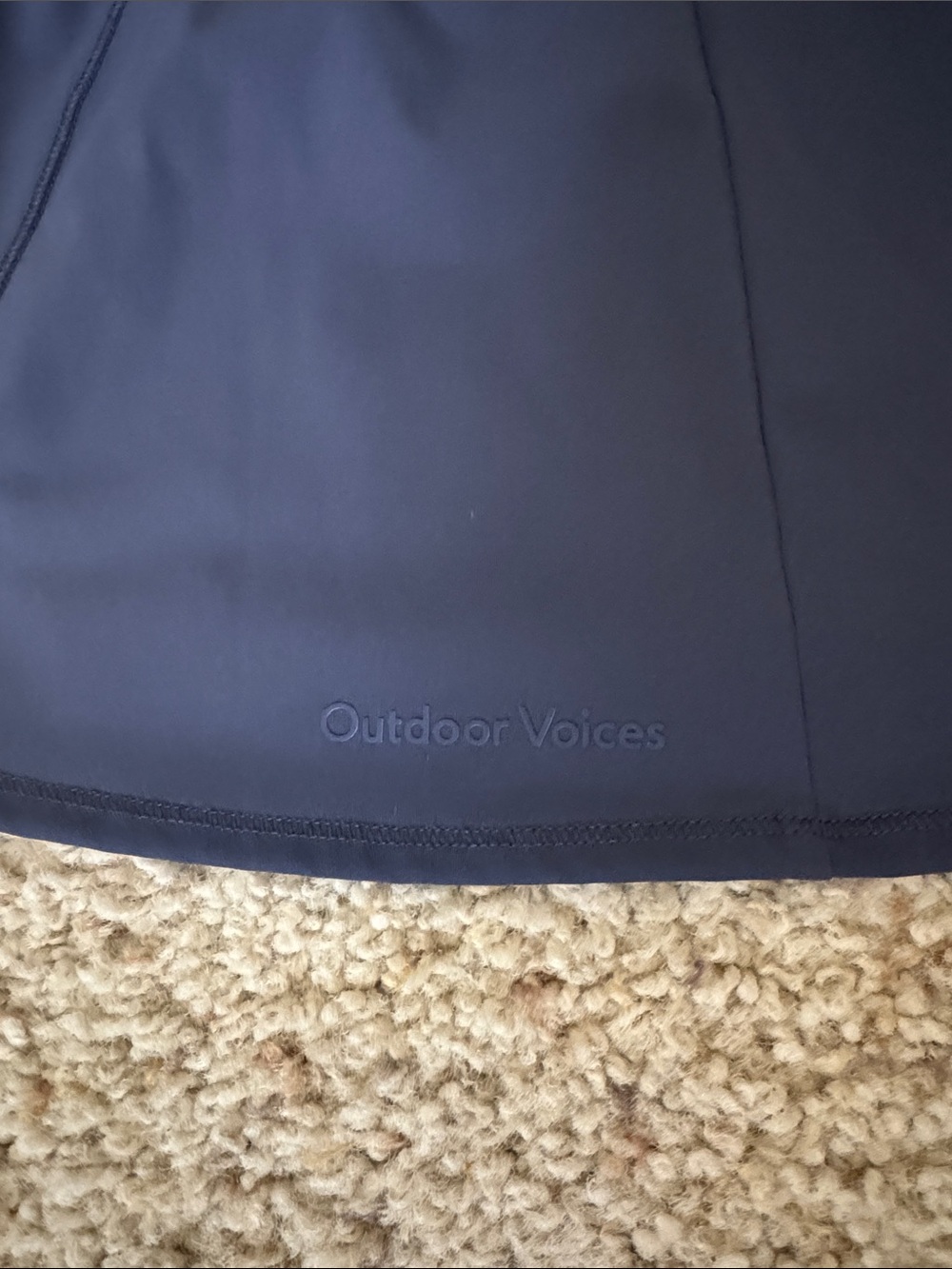 Outdoor Voices Zoom Bloom Dress Blue Size XS Athletic Mini Dress - Picture 5 of 5